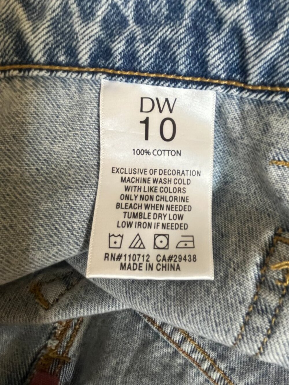 Driftwood Barbara Barrel Women's New Jeans with Floral Embroidery, Size 10 - Picture 8 of 15